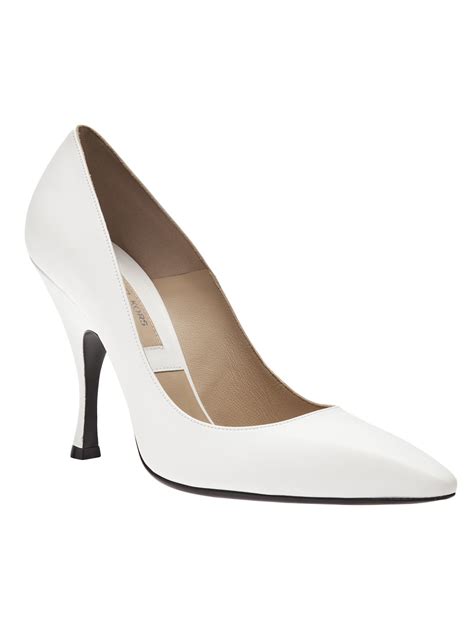 white michael kors pumps|michael kors high heels pumps.